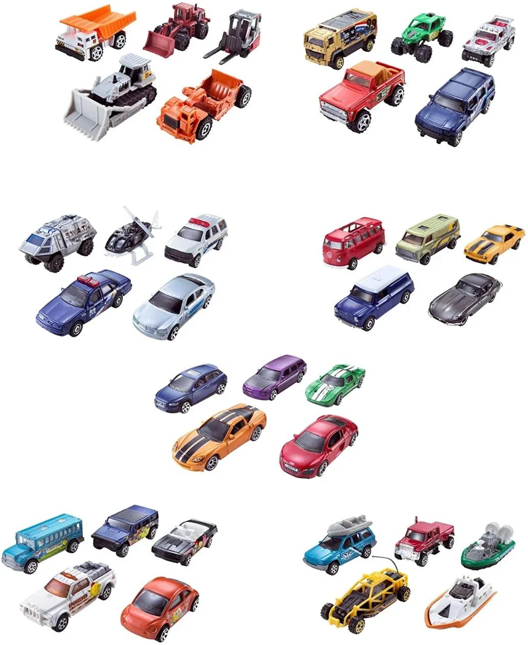 Set de joaca Hot Wheels Matchbox, 5 piese foto