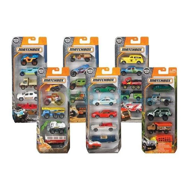 Set de joaca Hot Wheels Matchbox, 5 piese foto