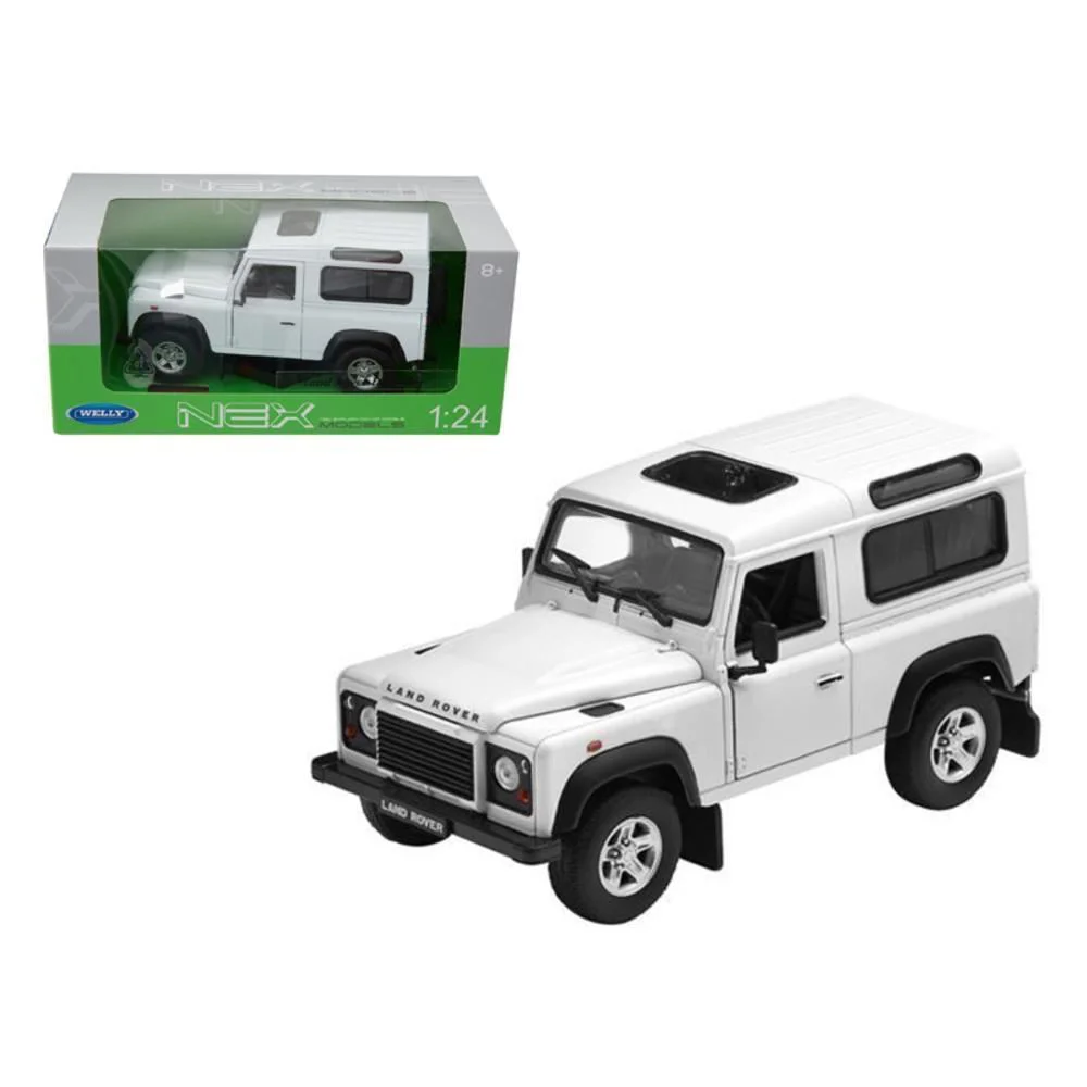 Masina din metal WELLY Land Rover Defender, 1:24