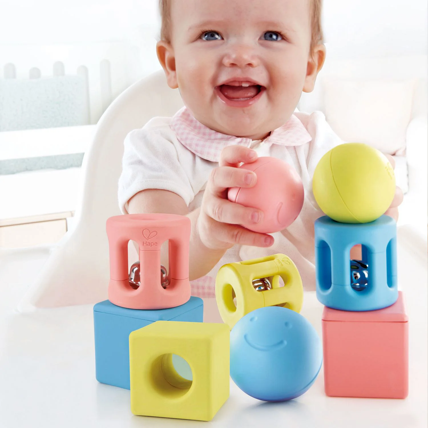 Set zornaitoare Hape Forme geometrice foto