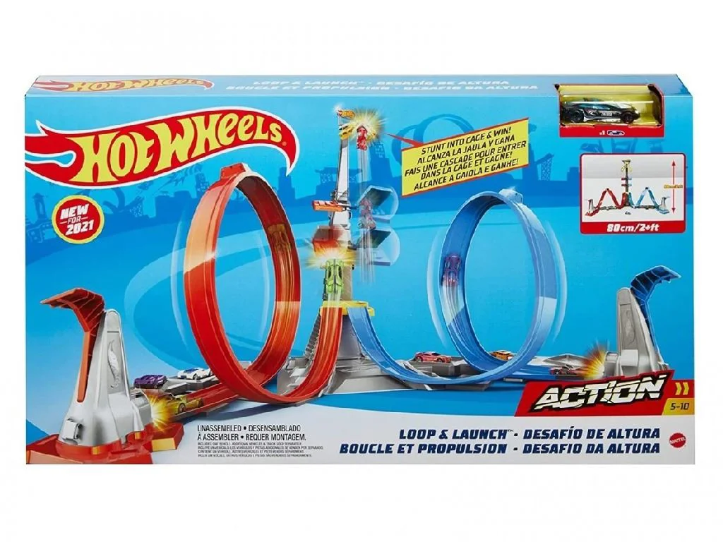 Set de joaca Hot Wheels Loop and Launch foto