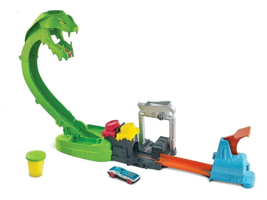 Set de joaca Hot Wheels Lovitura toxica a sarpelui foto