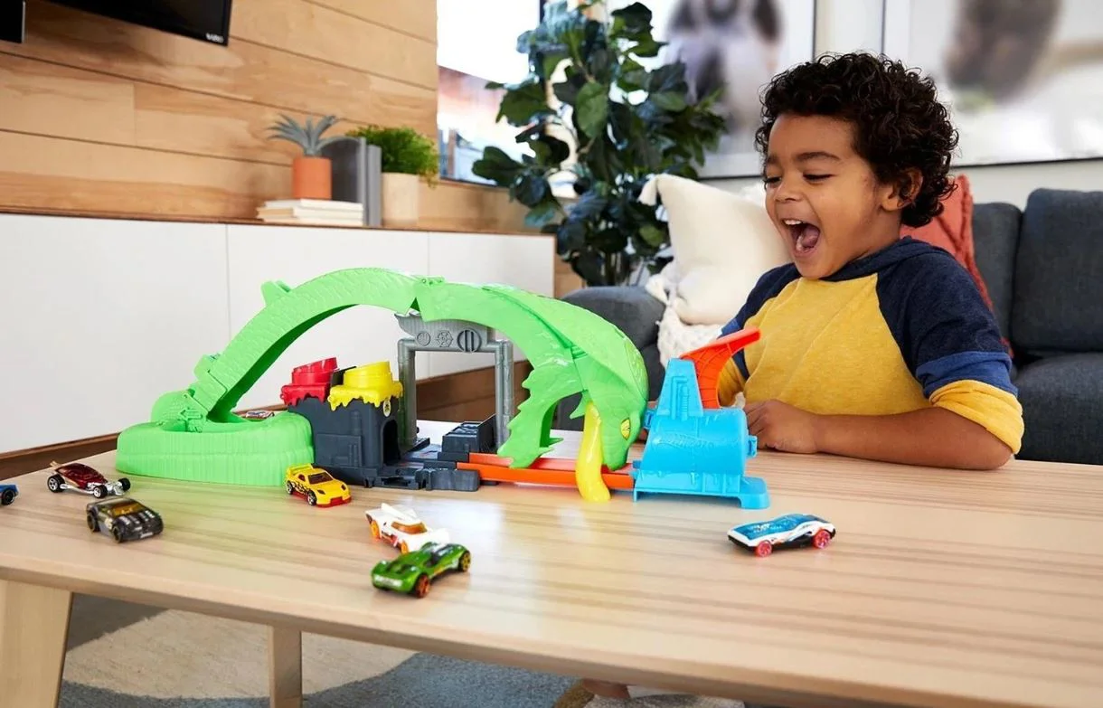 Set de joaca Hot Wheels Lovitura toxica a sarpelui foto