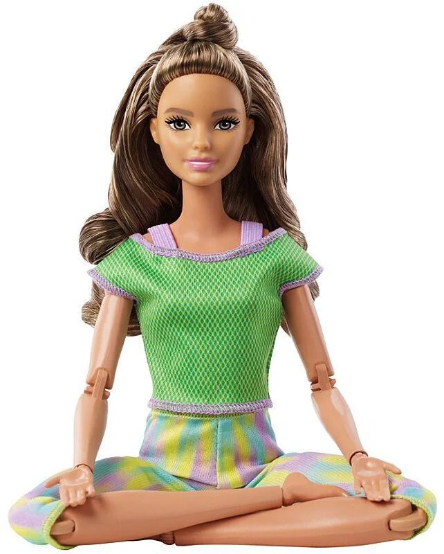 Papusa Barbie Made to Move Yoga