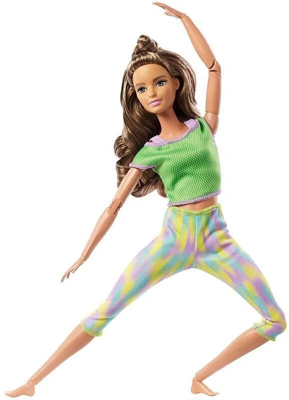 Papusa Barbie Made to Move Yoga