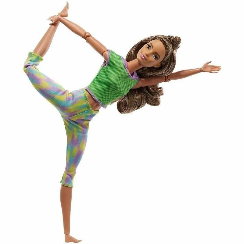 Papusa Barbie Made to Move Yoga