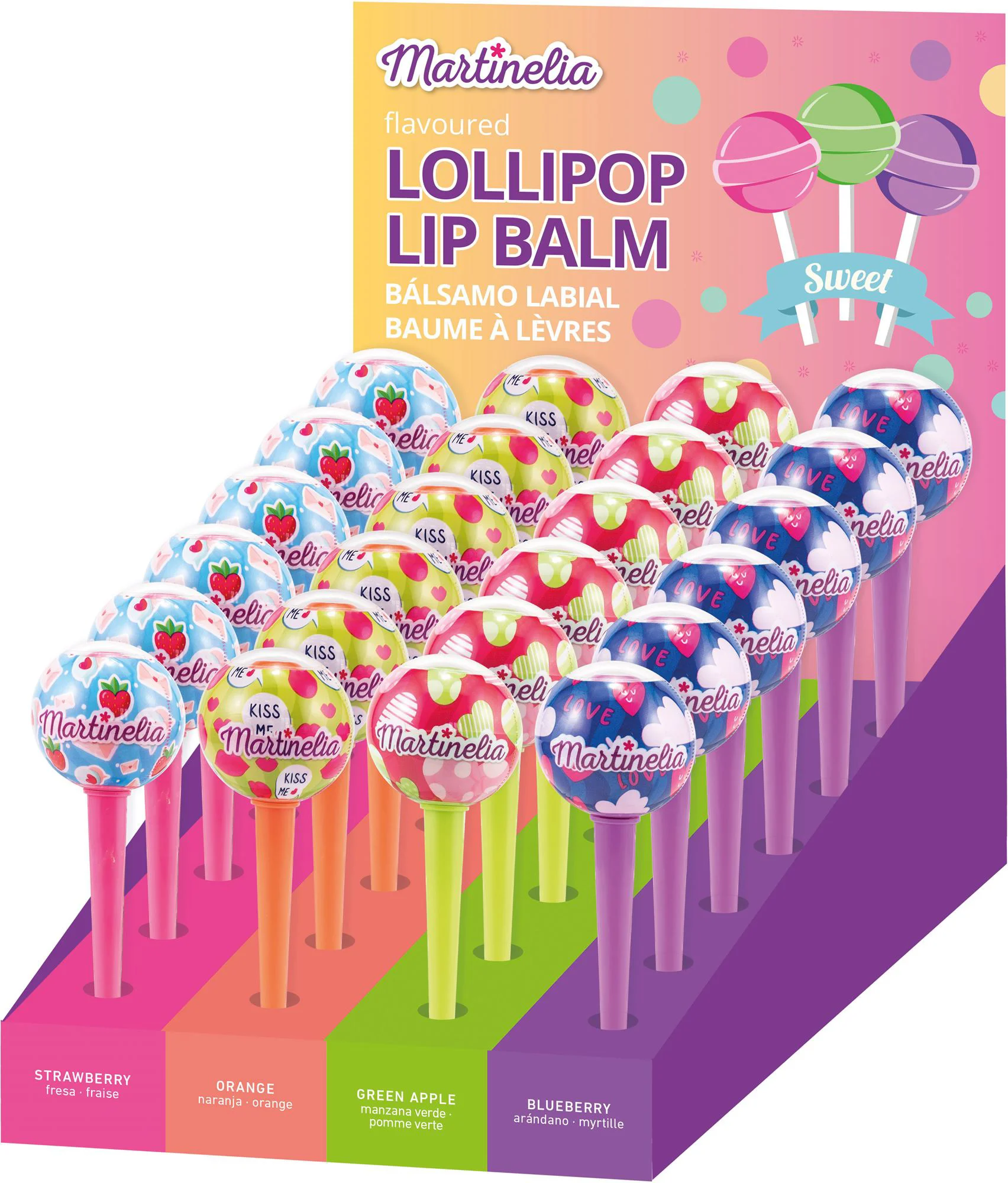 Balsam de buze Martinelia Lollipop
