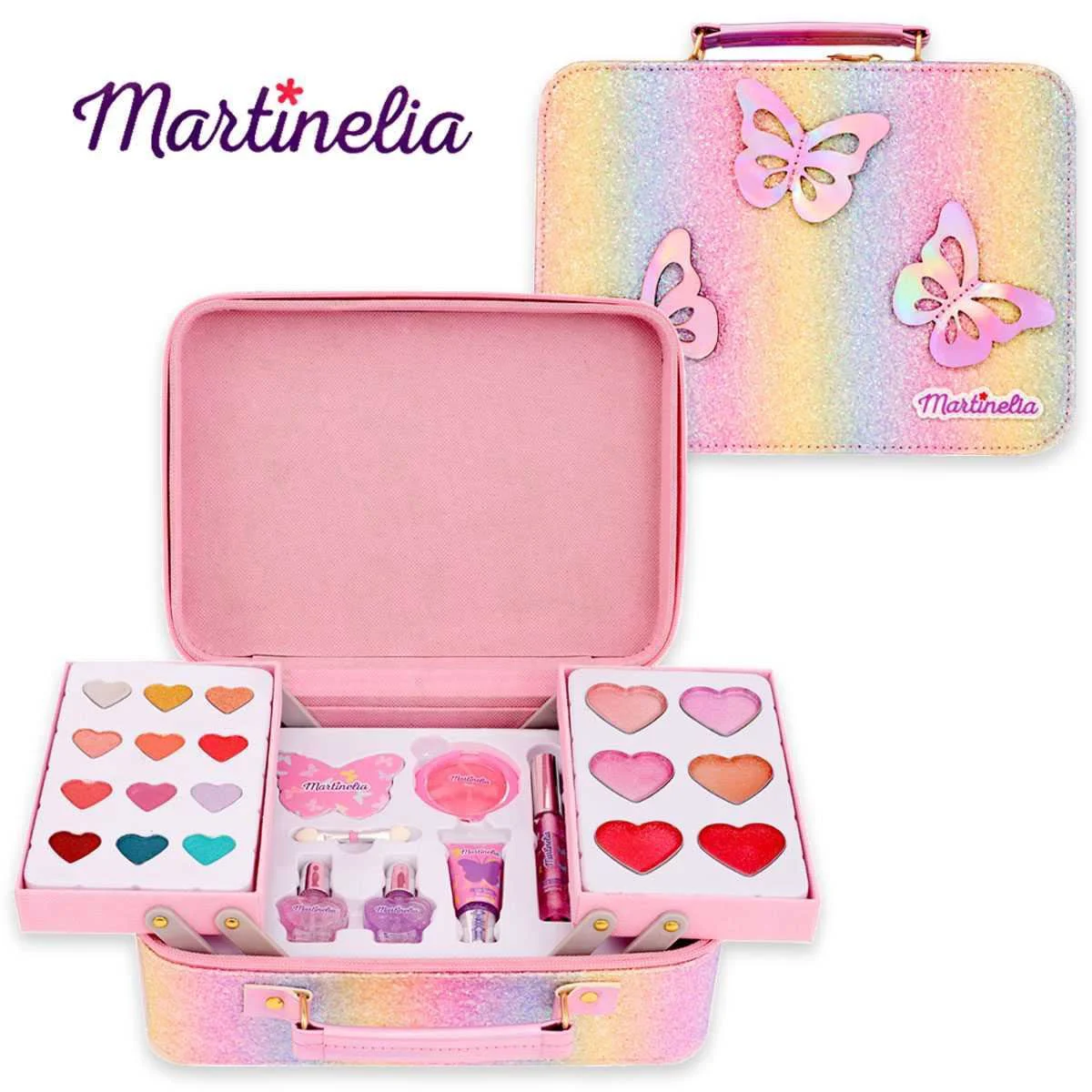 Кейс-набор для макияжа Butterfly Shimmer Wings Martinelia foto