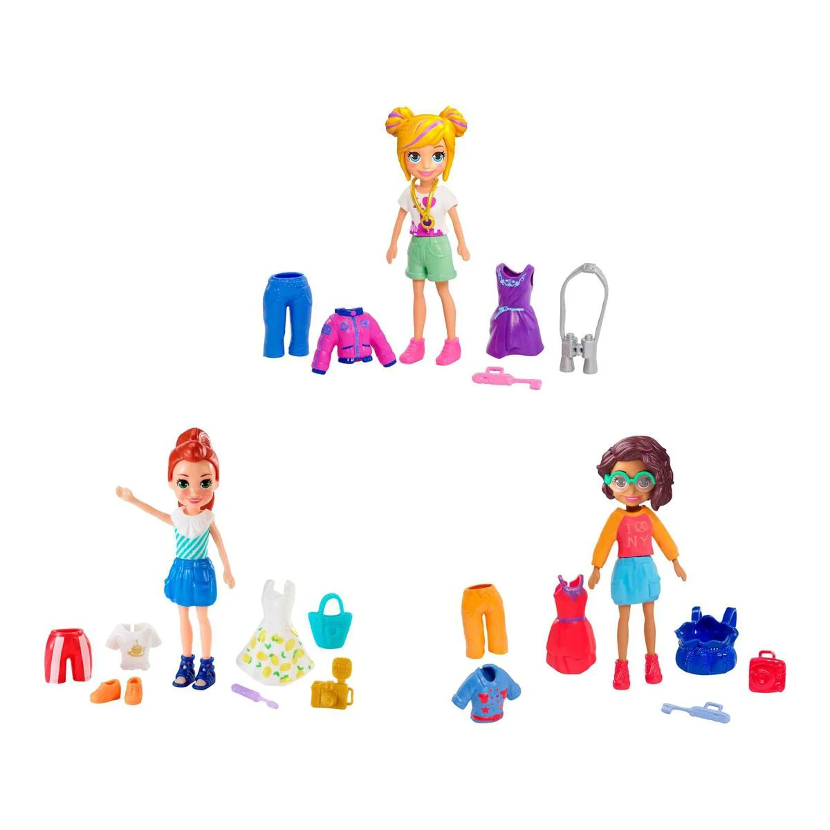 Набор Barbie Polly Pocket Маленькая модница foto