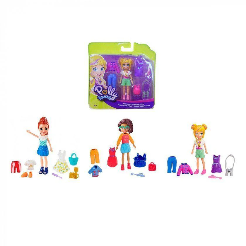 Набор Barbie Polly Pocket Маленькая модница foto
