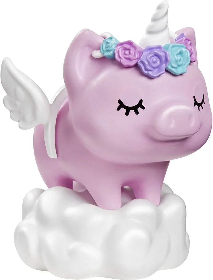 Set de joaca Barbie Extra cu geaca roz si porc unicorn foto