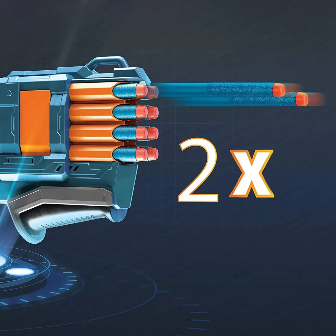 Игрушечный пистолет NERF Elite 2.0 Варден DB 8 foto
