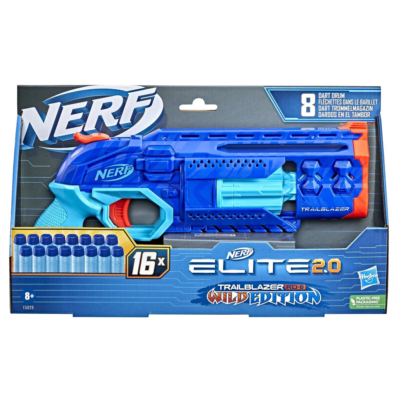 Arma de jucarie Nerf Elite 2.0 Trailblazer Rd 8