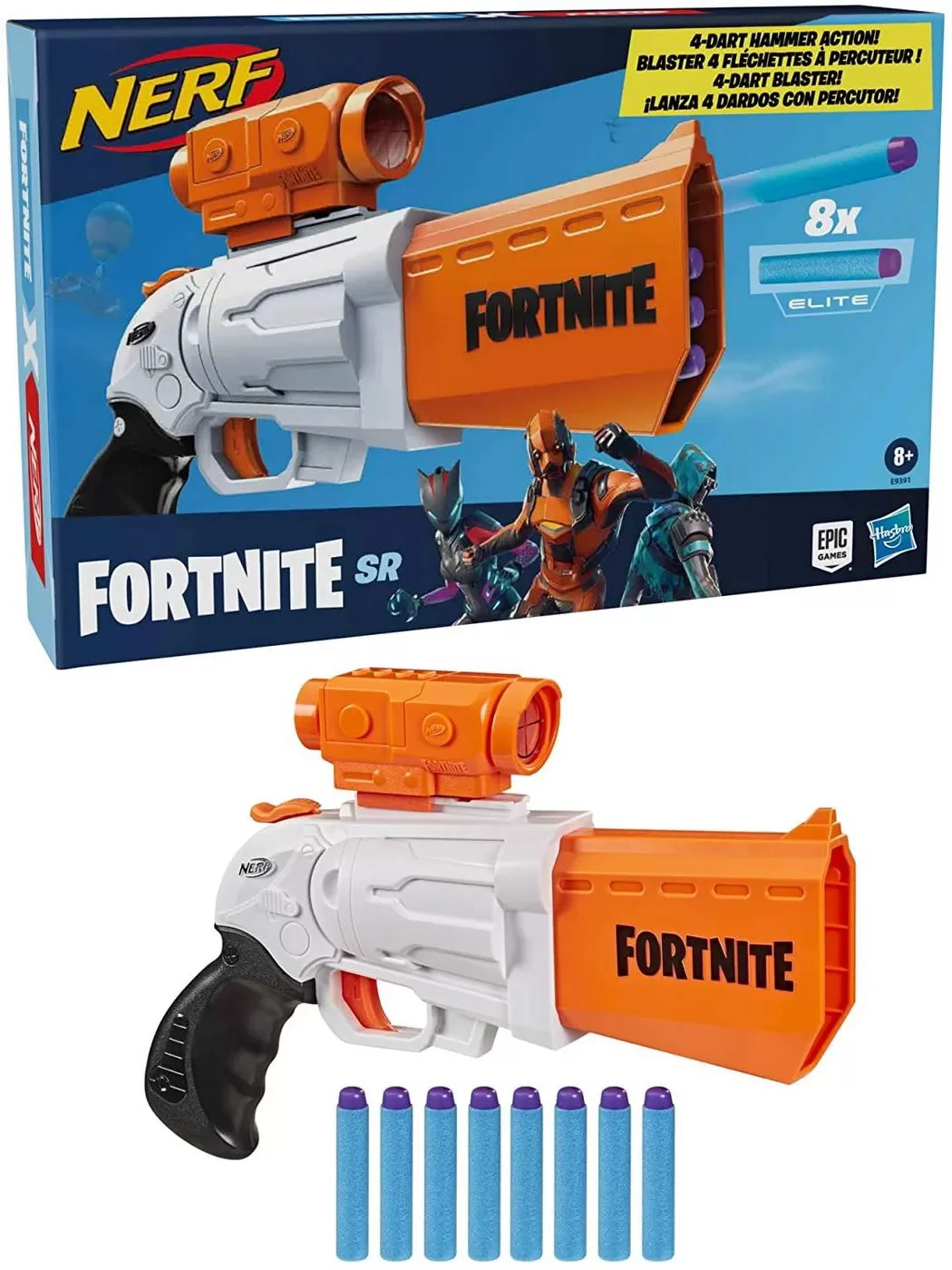 Arma de jucarie NERF Fortnite SR