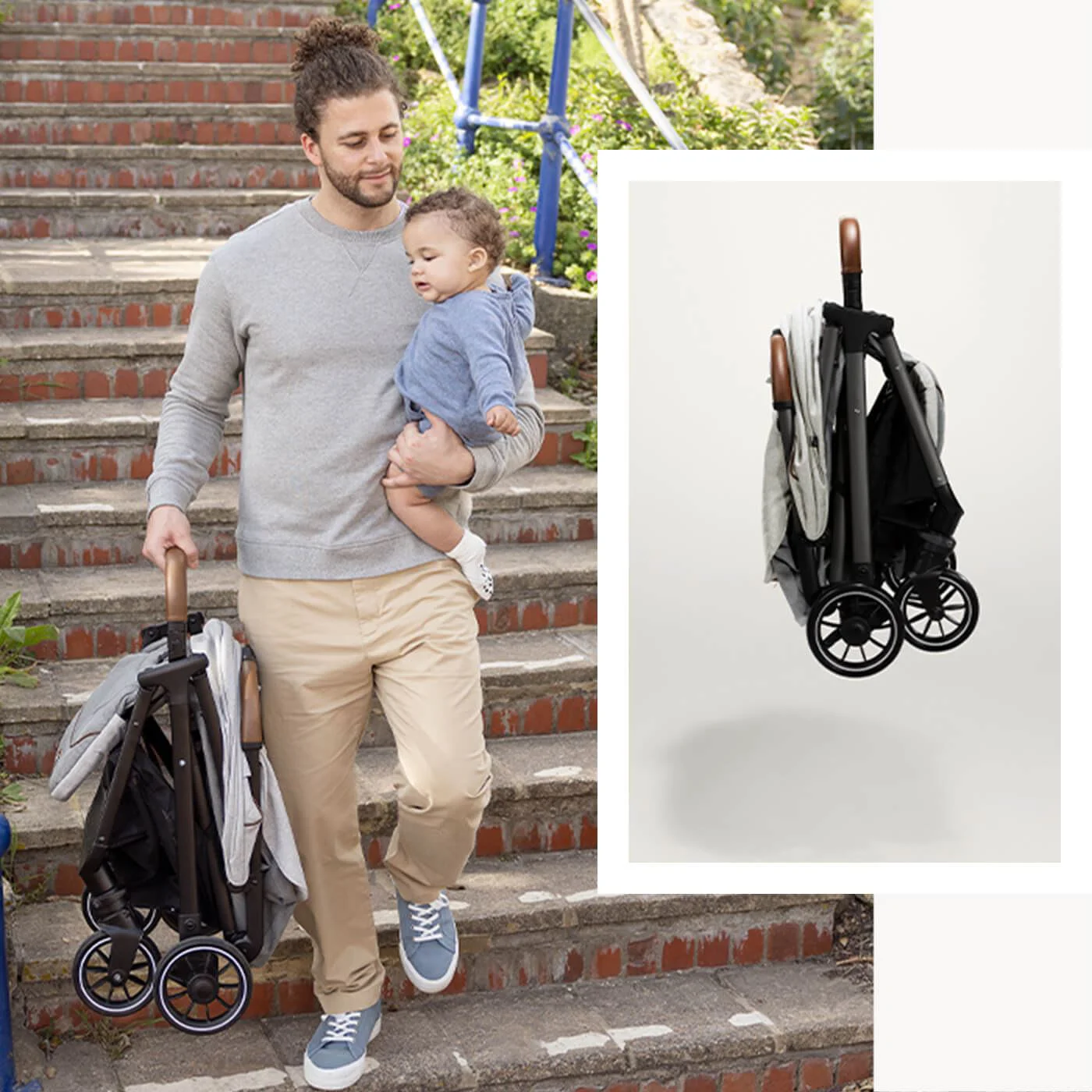Carucior ultracompact Joie Parcel Signature Oyster