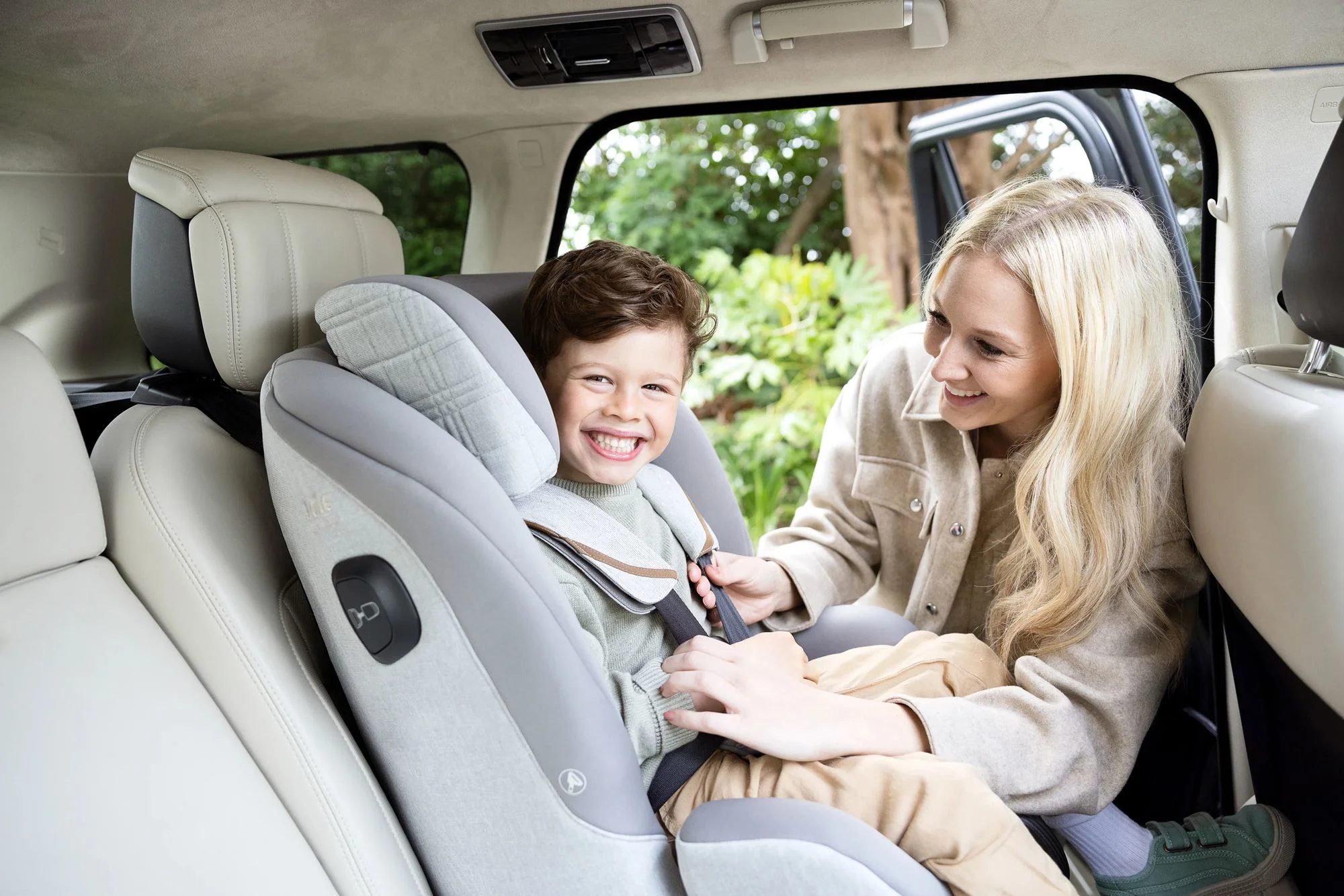 Scaun auto cu Isofix i-Size Joie i-Plenti Signature Oyster, 76-150 cm foto
