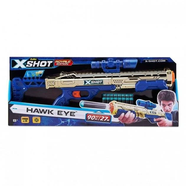 Blaster X-Shot Excel Hawk Eye Golden (16 cartuse)