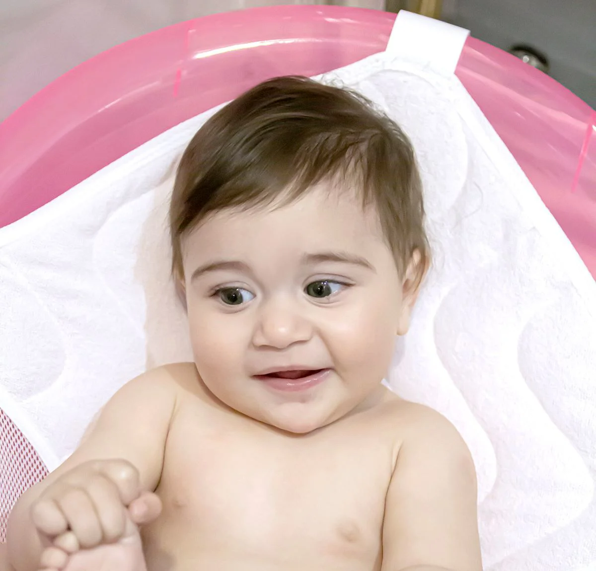 Набор для ванной BabyJem Pink из 6 предметов
