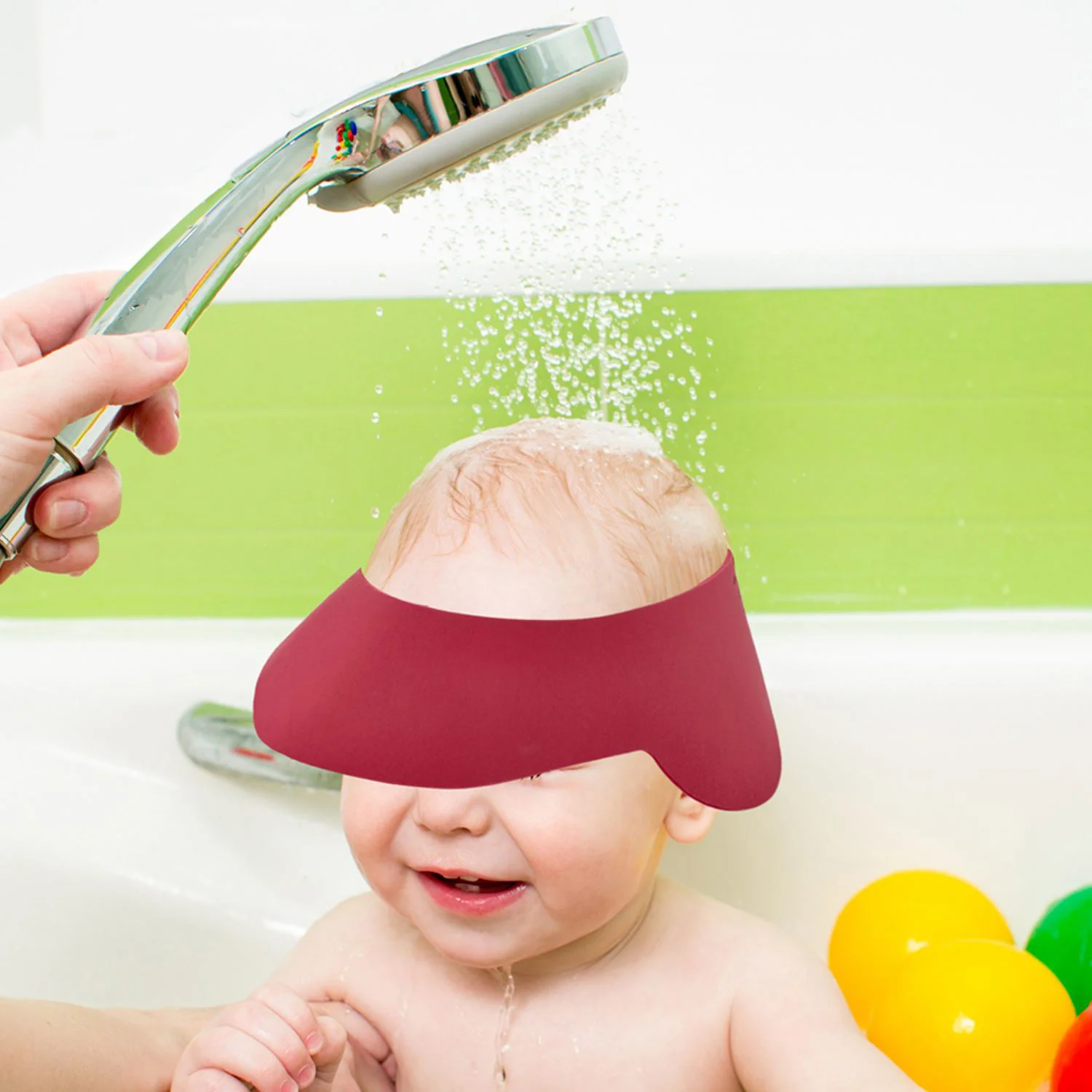 Шапочка для купания BabyJem Red
