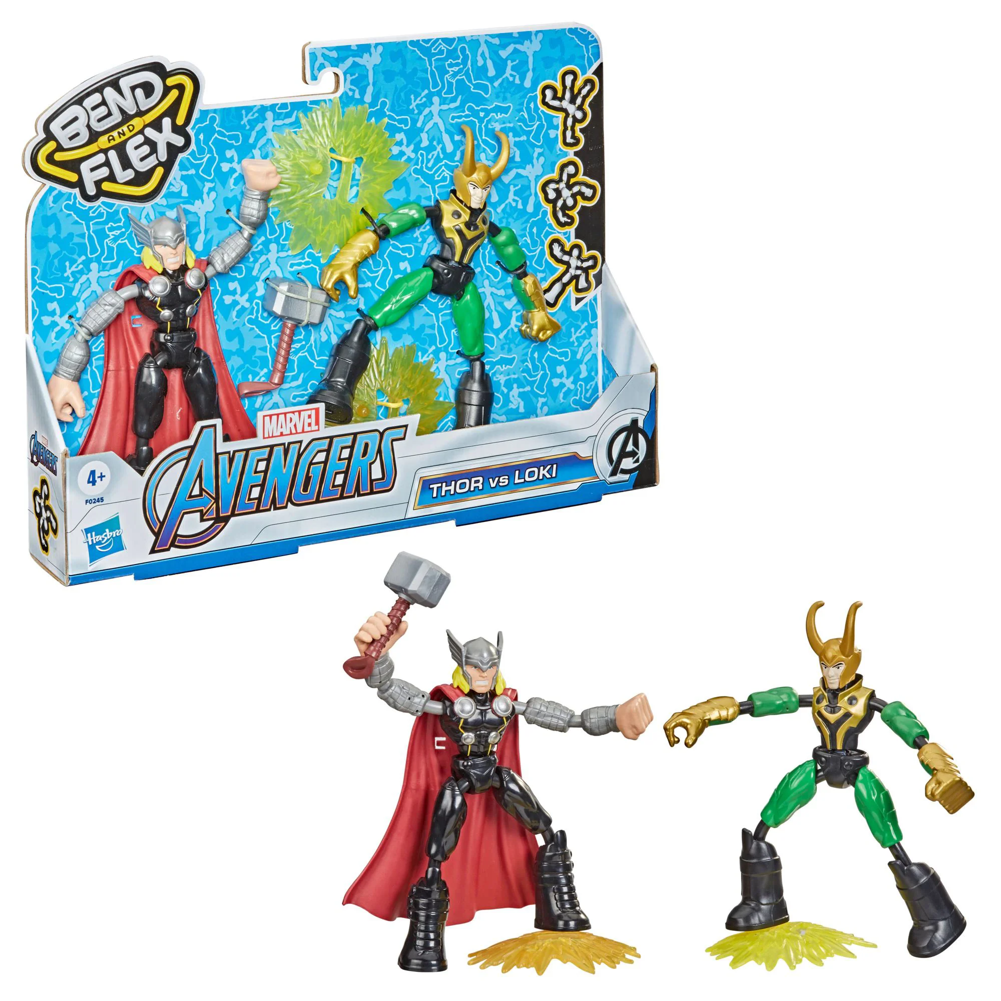Set de joaca Hasbro Avengers Figurina Flexibila