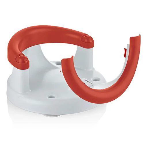 Scaun de baie bebelusi BabyJem Bath and Feeding Rosu