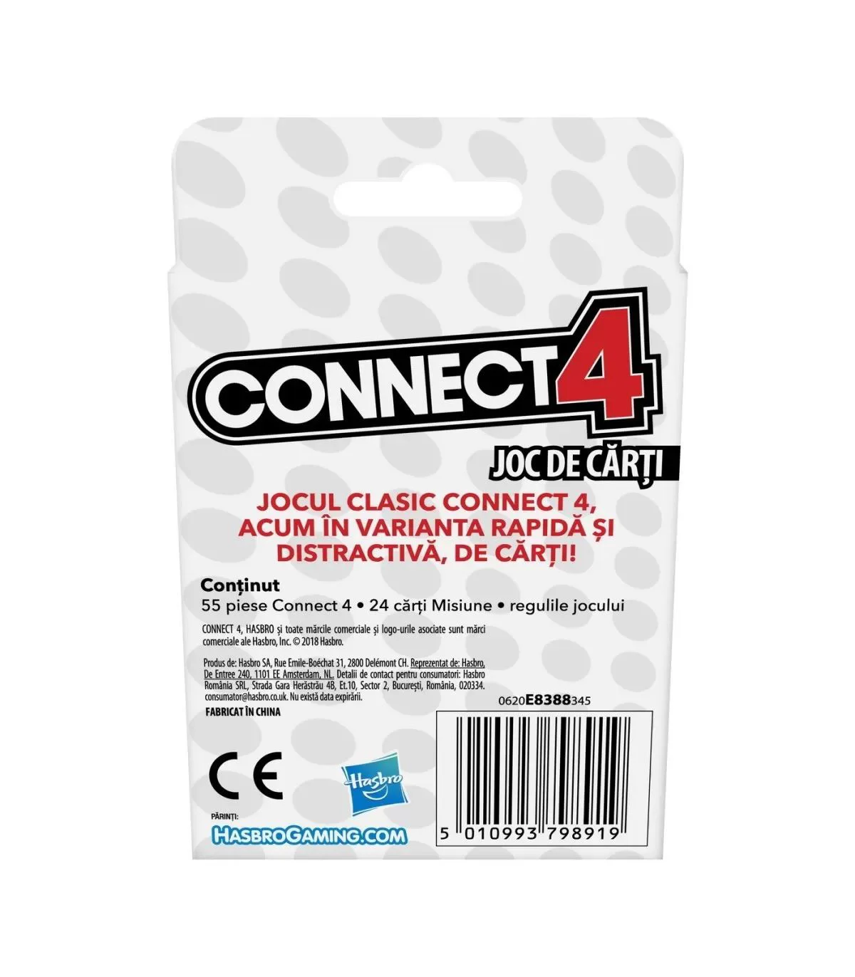 Joc de carti Hasbro Connect 4