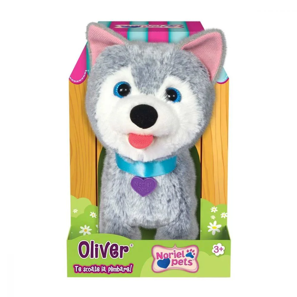 Jucarie de plus interactiva Noriel Pets - Catelusul Oliver foto