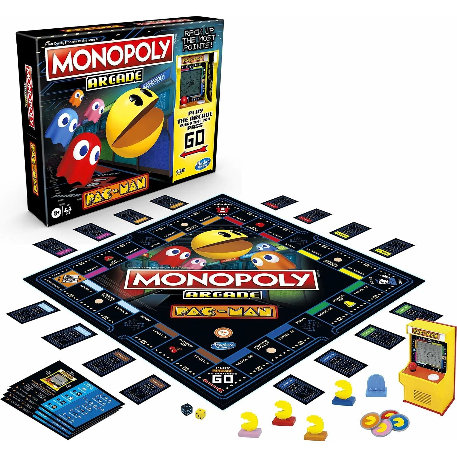 Настольная игра Hasbard Monopoly Аркады Pac-Man