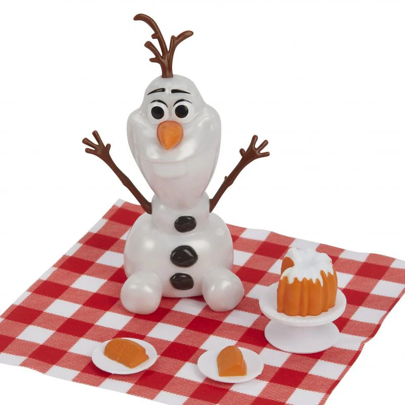 Set de joaca Hasbro Regatul de gheata II, Picnic de toamna cu Anna si Olaf