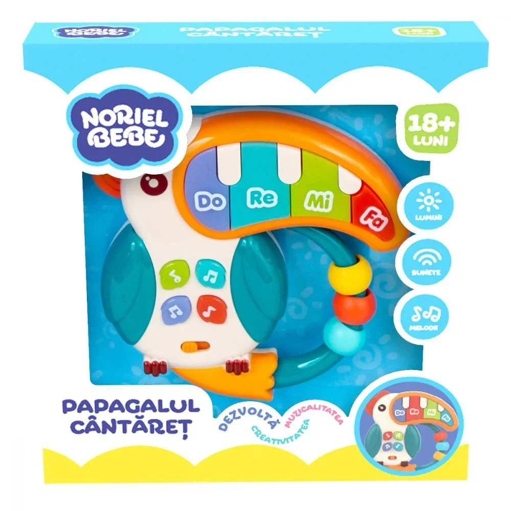 Jucarie muzicala Noriel Papagalul Cantaret foto