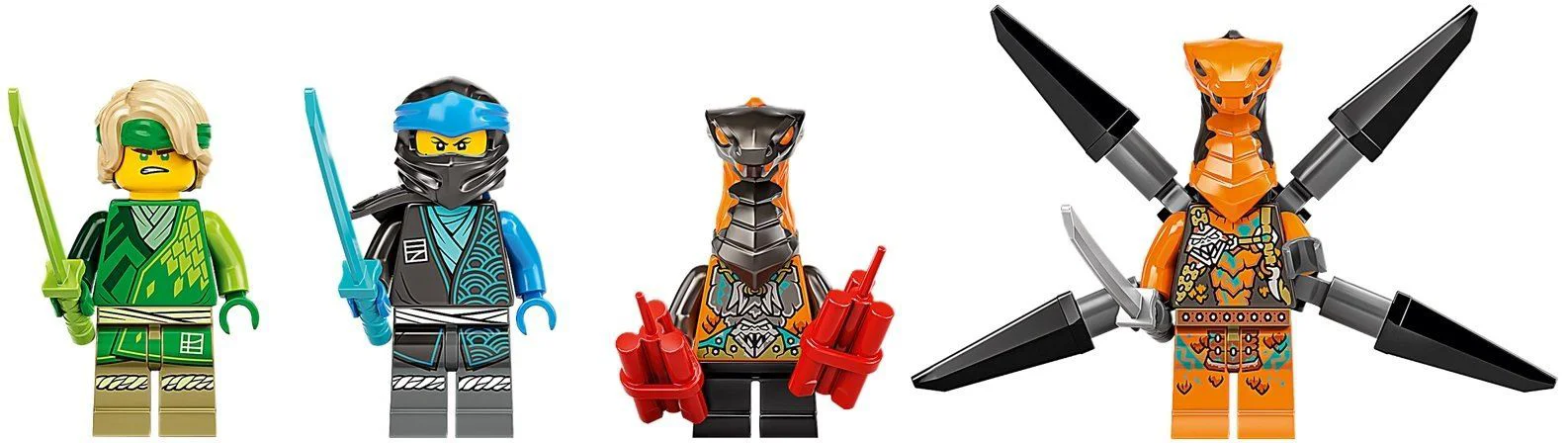 Set de constructie Lego Dragonul legendar al lui Lloyd foto