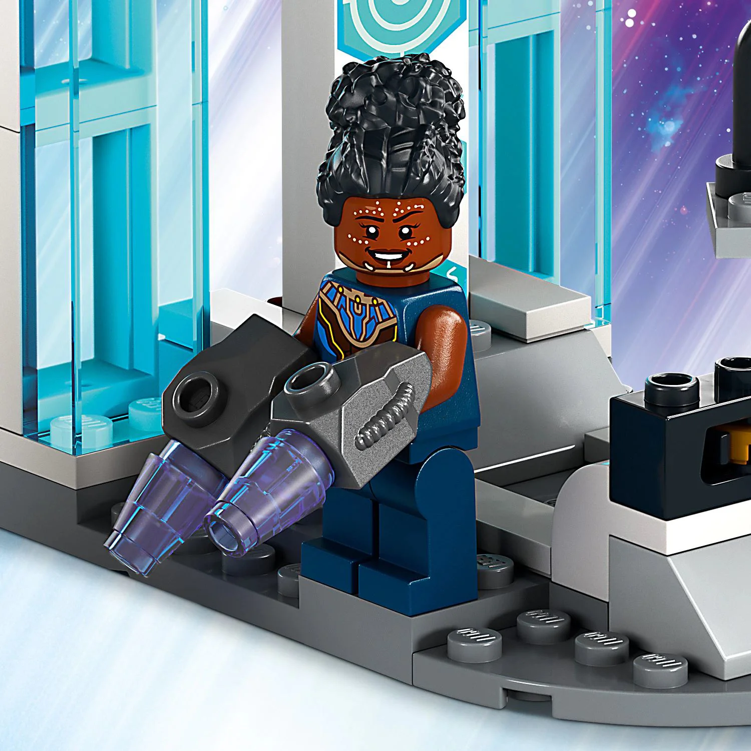Set de constructie Lego Laboratorul lui Shuri foto