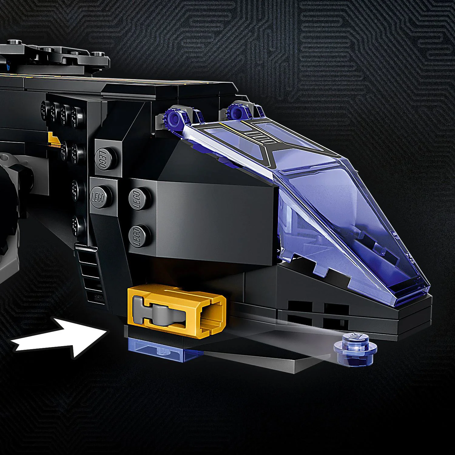 Set de constructie Lego Pasarea-soare a lui Shuri, 355 piese foto