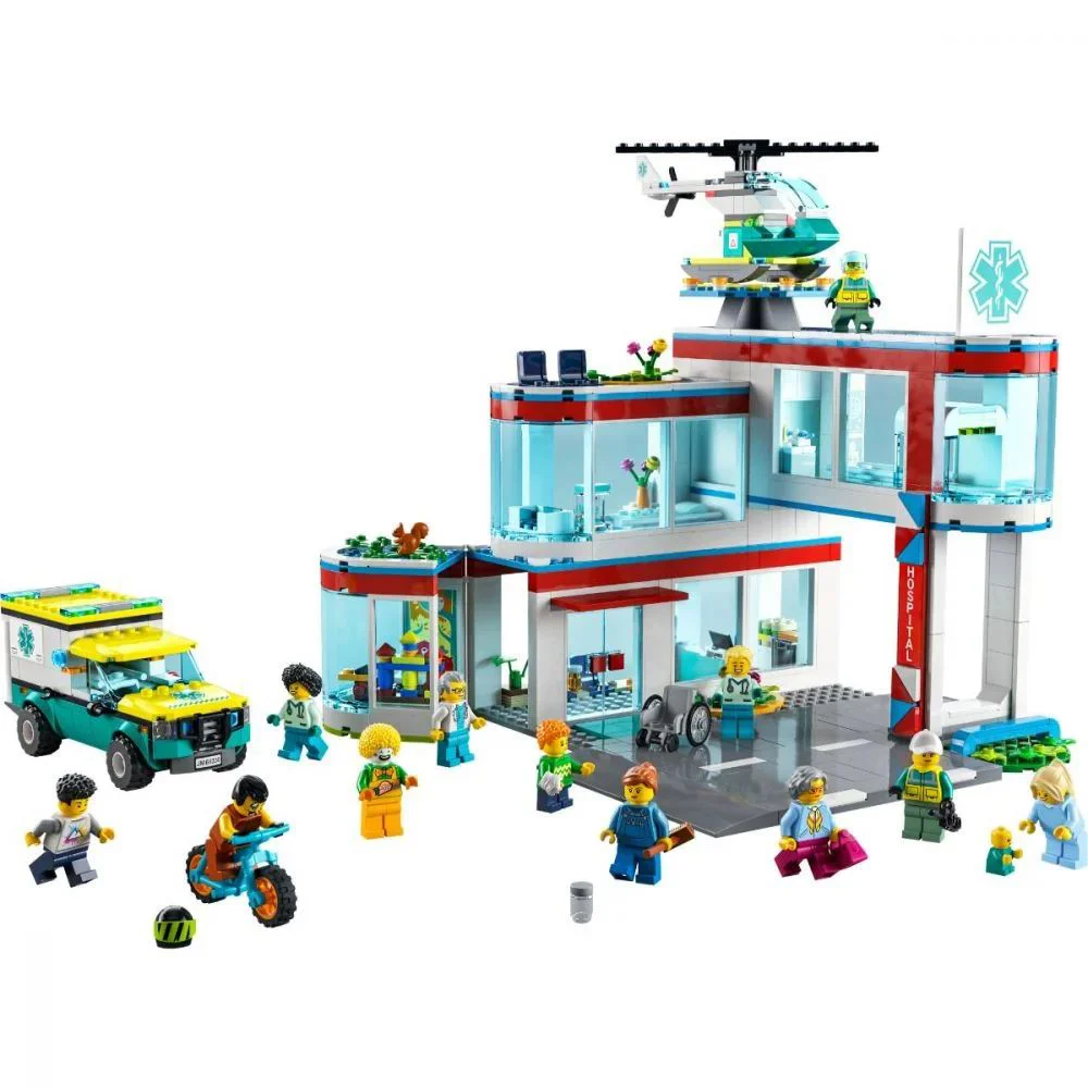 Set de constructie Lego City Spitalul De Urgente