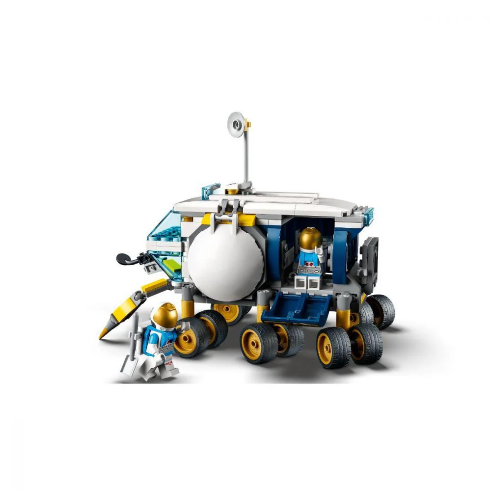Set de constructie Lego City Vehicul de recunoastere selenara foto