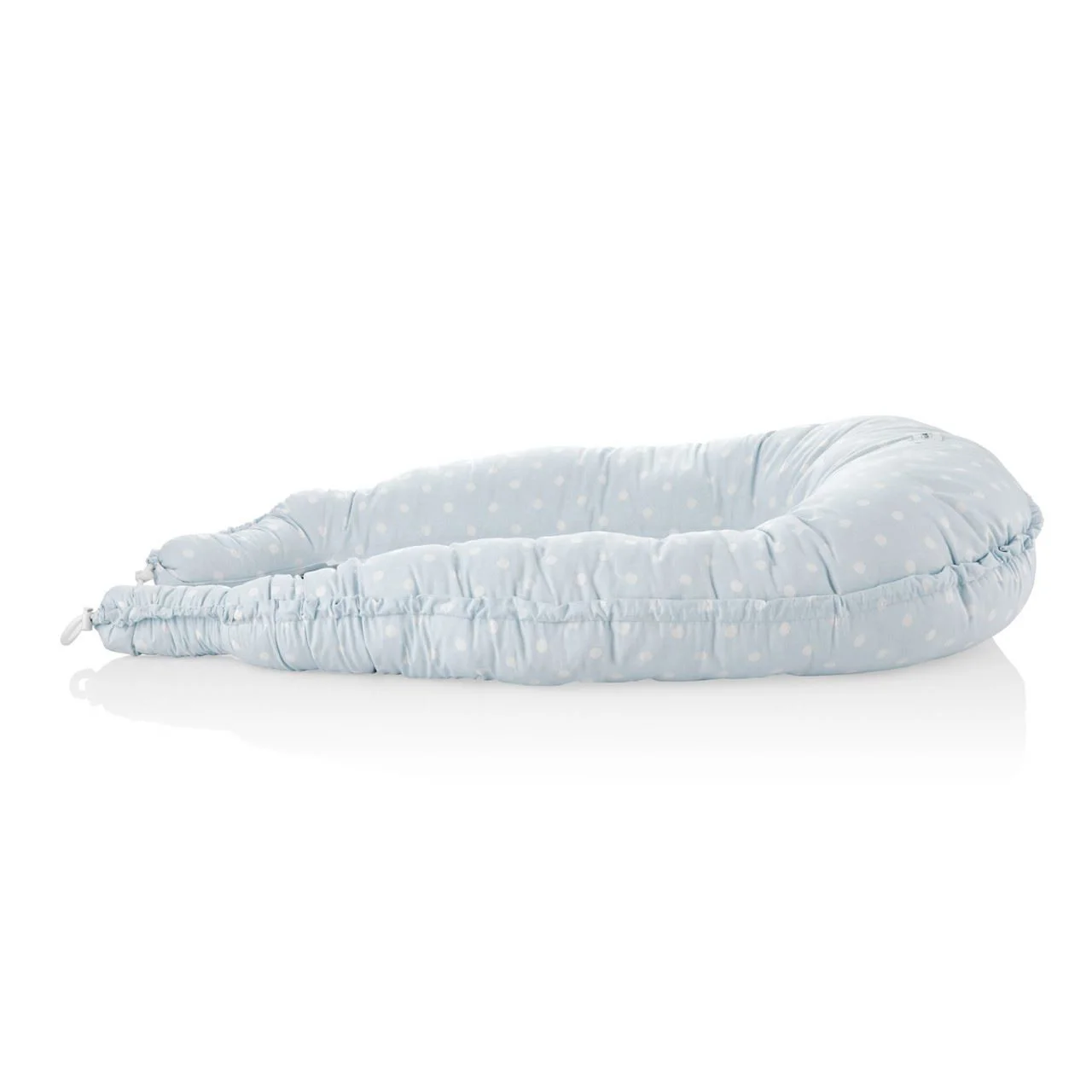 Бебинест 5 в 1 BabyJem Blue в горошек foto