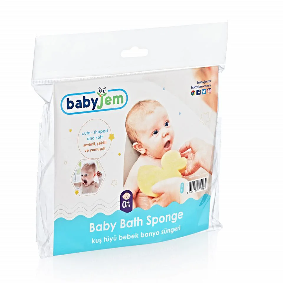 Губка для ванн BabyJem Утенок
