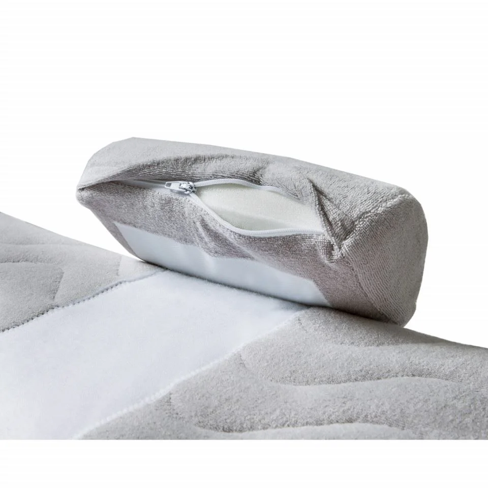 Salteluta pozitionator pentru bebelusi BabyJem Baby Reflux Pillow Alba foto