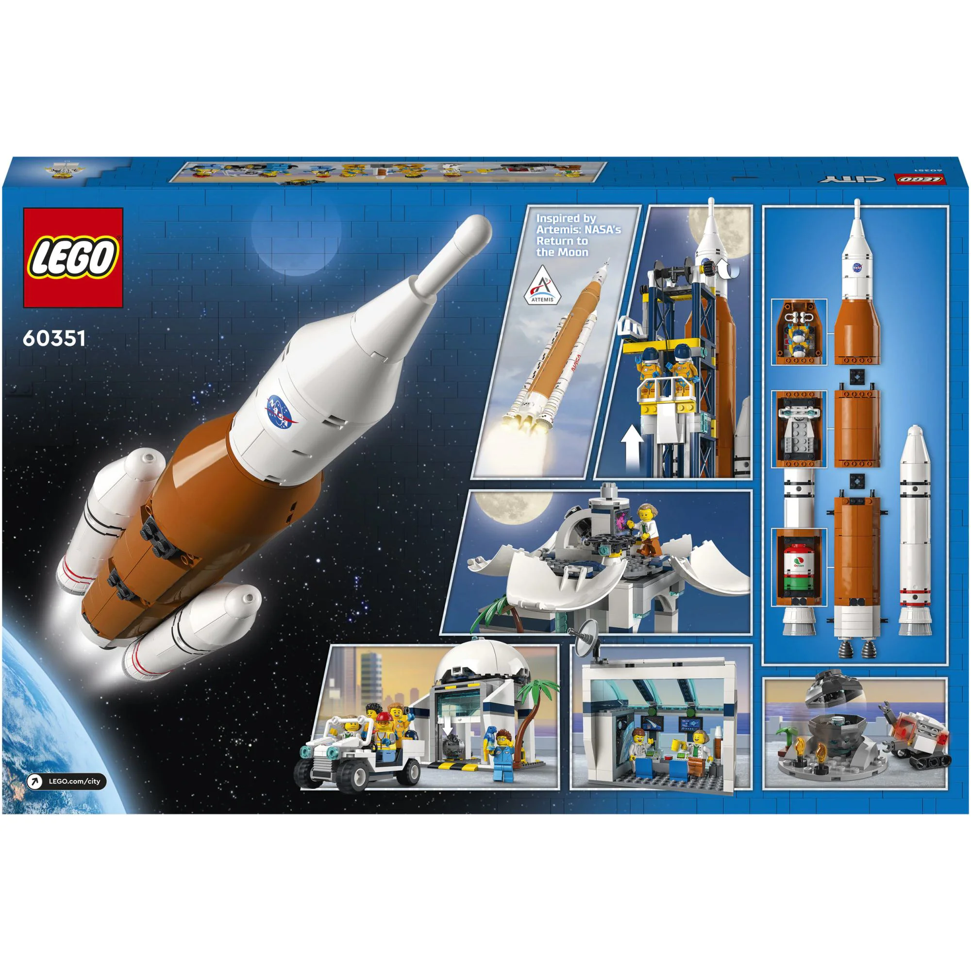 LEGO City Centru de lansare a rachetelor foto