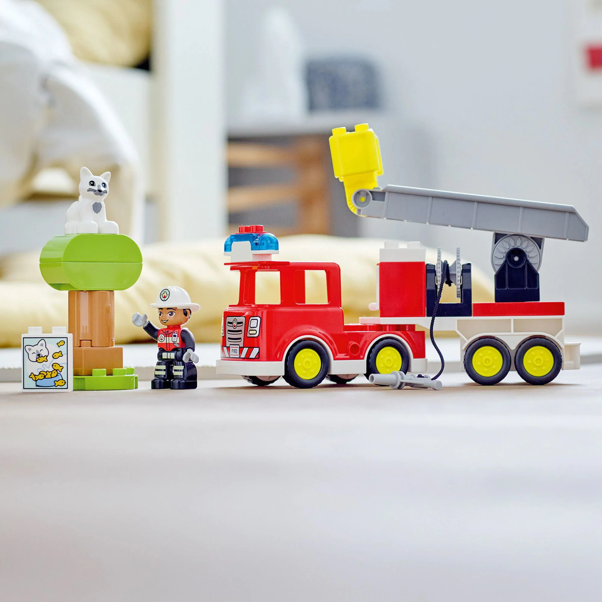 Set de constructie Lego Duplo Fire Truck foto