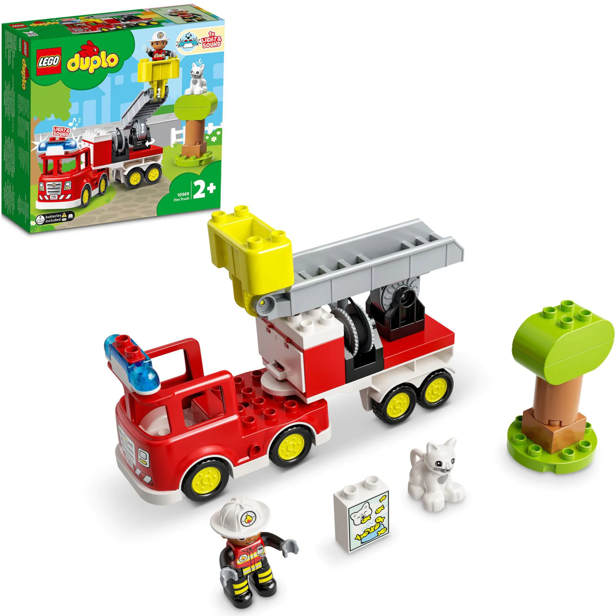 Set de constructie Lego Duplo Fire Truck foto