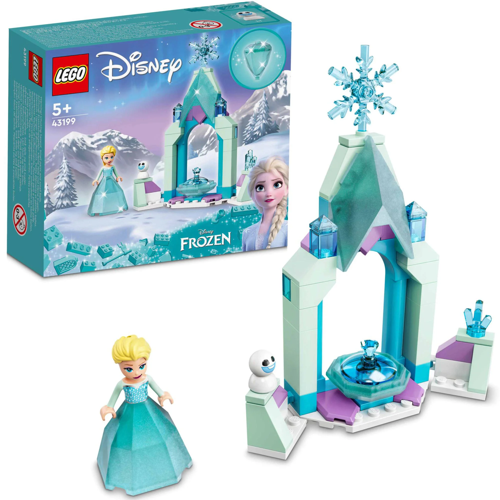 Lego Frozen Elsa's Castle Courtyard