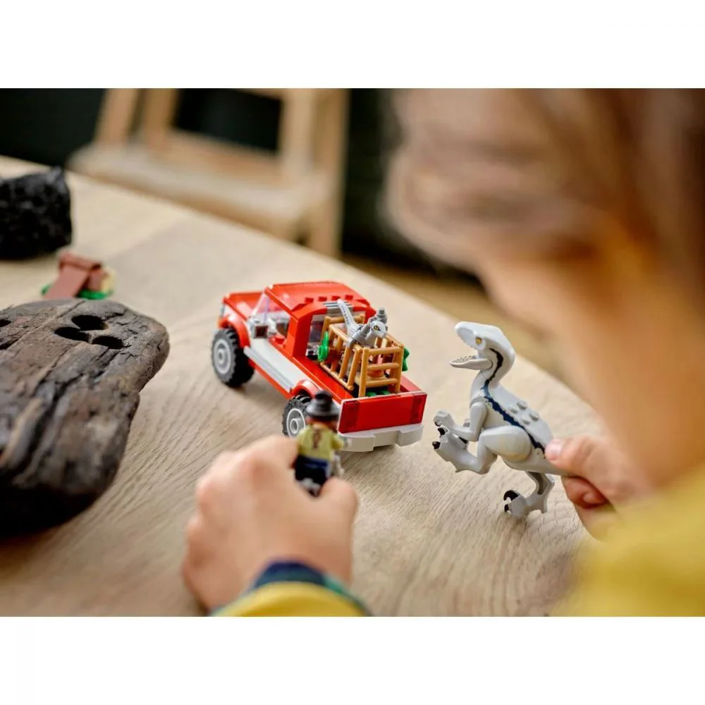 Lego Jurassic World Blue & Beta Velociraptor Capture