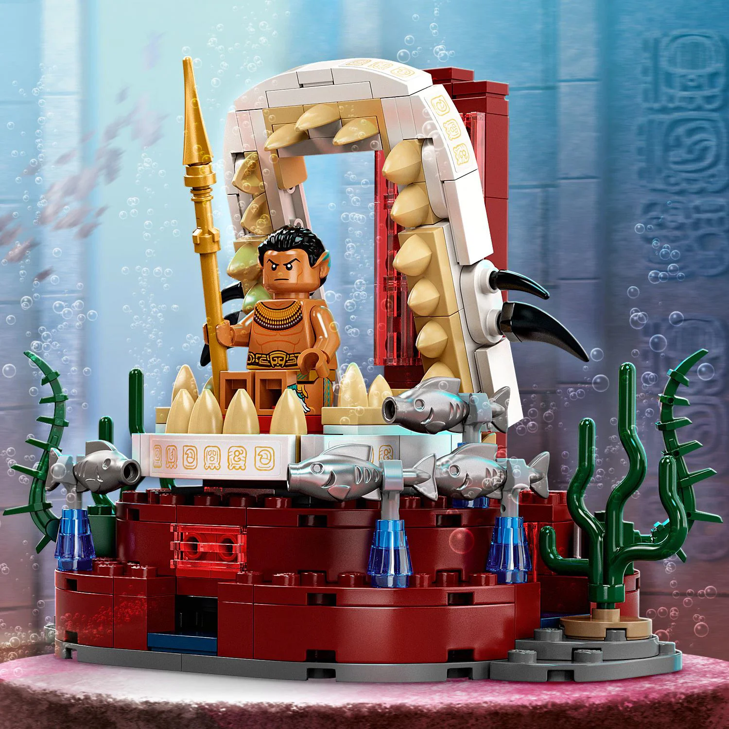 Lego King Namor's Throne Room foto