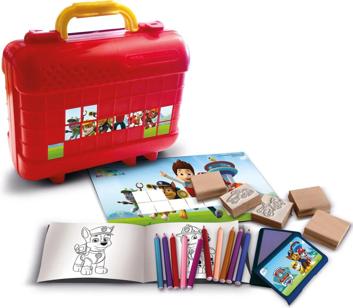 Творческий набор в чемодане Multiprint Paw Patrol foto
