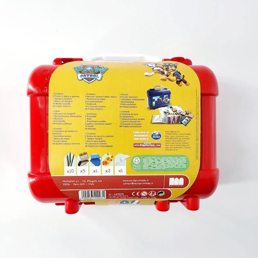 Творческий набор в чемодане Multiprint Paw Patrol foto