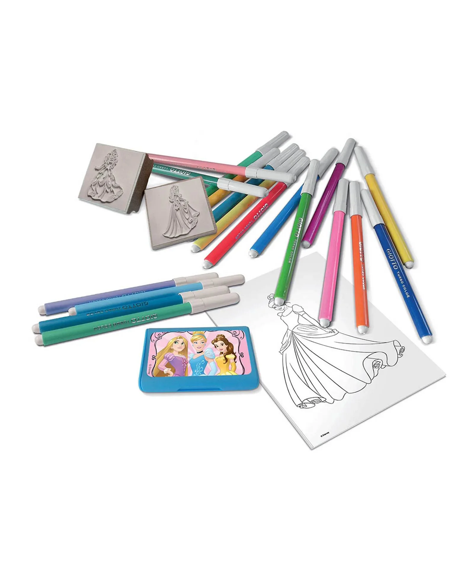 Набор для рисования Multiprint Disney Princess, 2 штампа