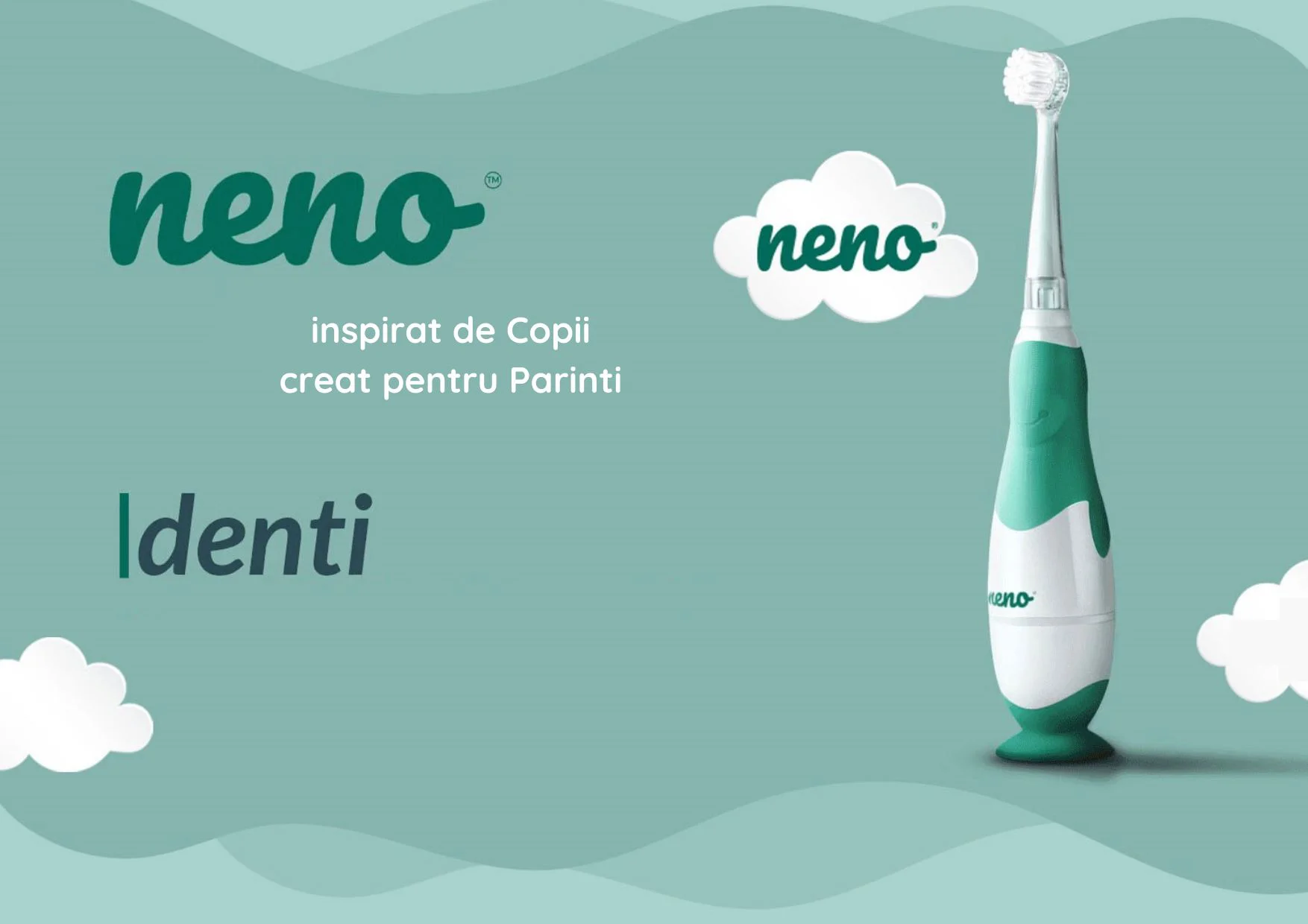Periuta electrica Neno Denti cu 4 accesorii (3+ luni) foto