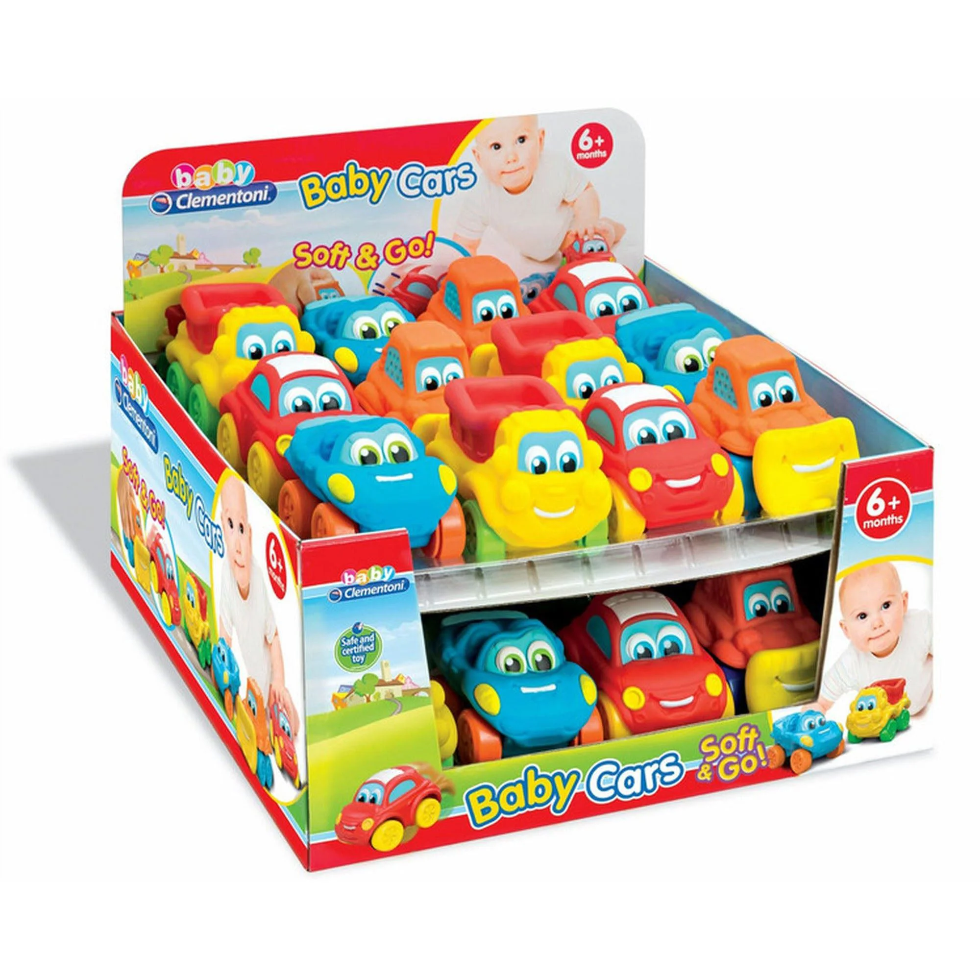 Игрушка Clementoni Мягкая машина