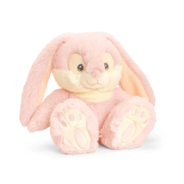Jucarie de plus iepuras Keeleco Patchfoot Rabbits, 15 cm foto